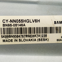 SAMSUNG UE55NU7092U със счупена матрица ,BN96-46821A / 3 in `Kant-su 55" ,WDN221M ,CY-NN055HGLV6H, снимка 6 - Части и Платки - 36426502