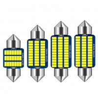 Супер силни лед крушки-дневни светлини-интериор-номер- C5W/C10W , снимка 7 - Аксесоари и консумативи - 31643342