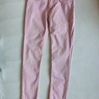 розови дънки клин НМ, снимка 2 - Детски панталони и дънки - 33748775