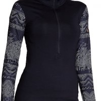Nike Pro Women's Hyperwarm Half-Zip Dri-FIT - страхотна дамска блуза, снимка 1 - Спортни екипи - 30481487