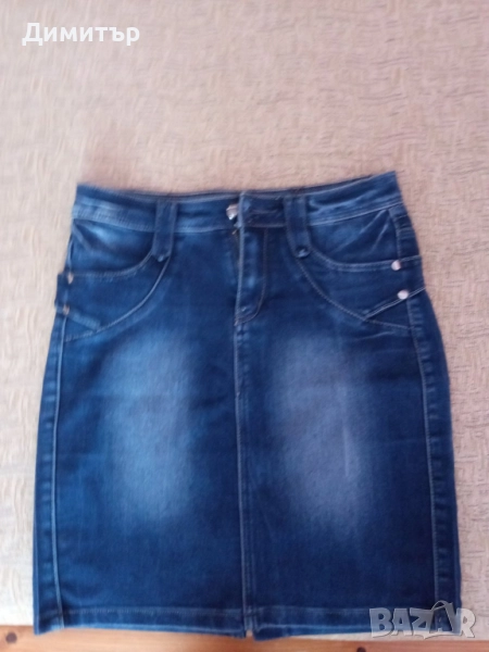 Дънкова пола Gourd jeans - М размер, снимка 1