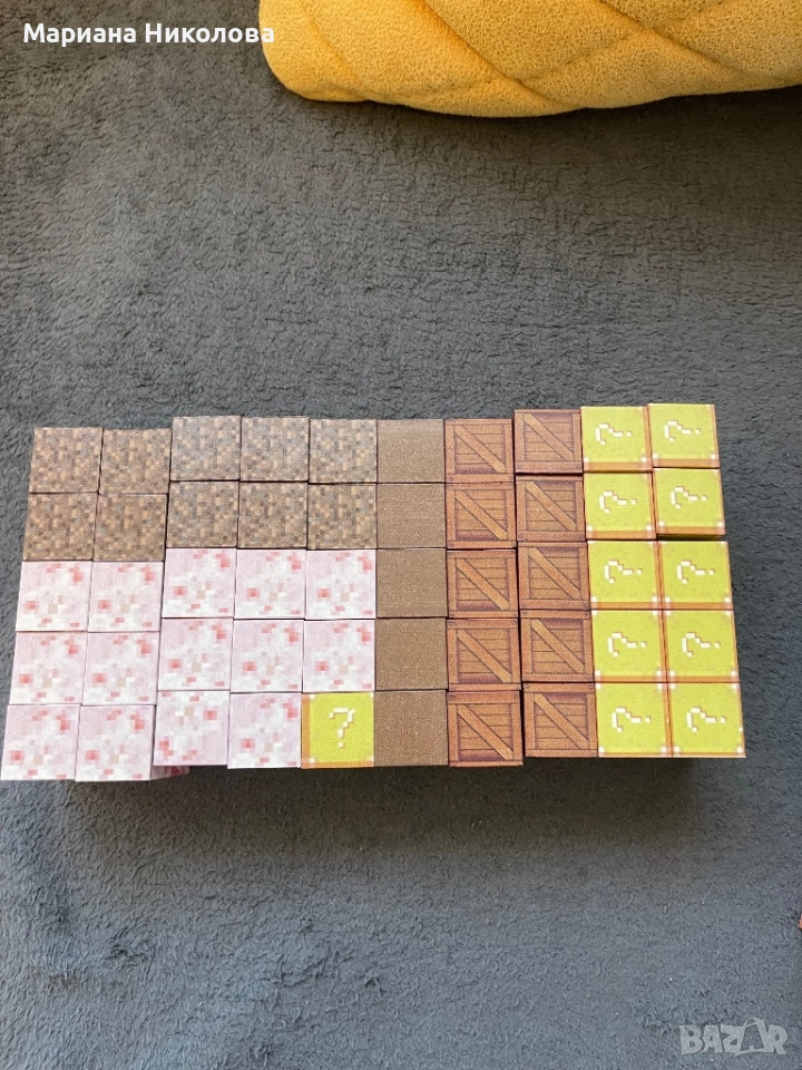 Магнитни кубчета,магнитен конструктор Майнкрафт Minecraft , снимка 1