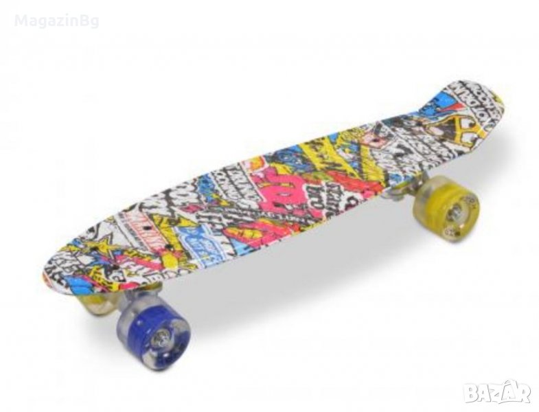 Скейтборд Hipster LED 22", снимка 1