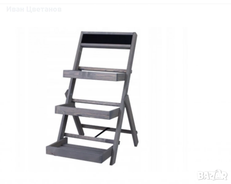 Елегантна и практична поставка за цветя, с три нива, снимка 1