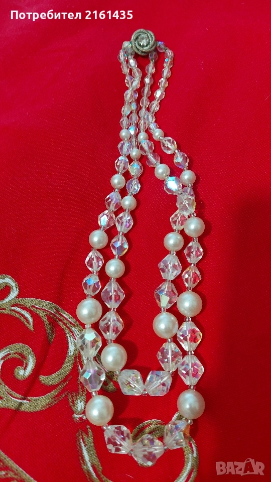 Прекрасно колие от 60-те години на миналия век Яблонекс Чехословакия , снимка 1