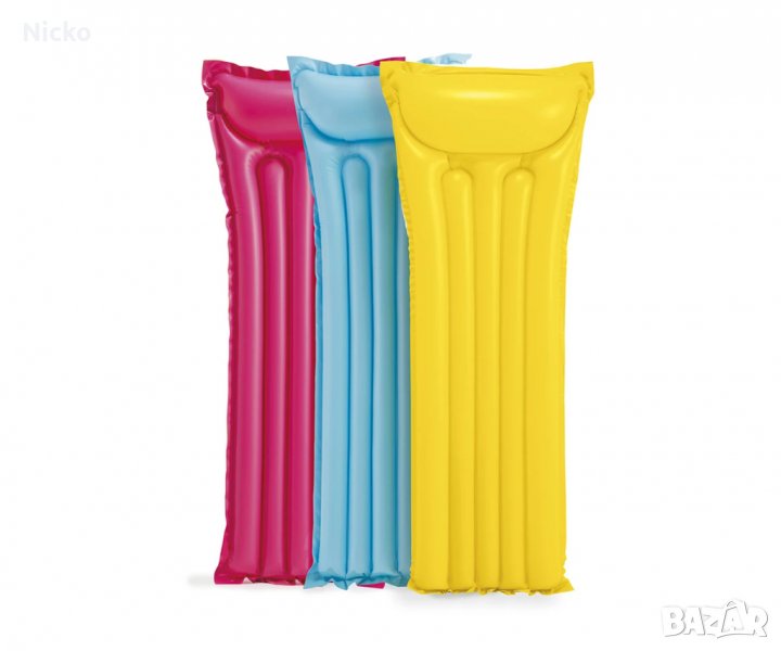 Надуваем дюшек INTEX Economats, снимка 1