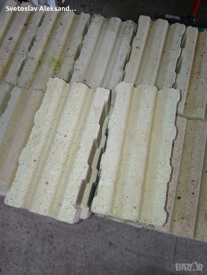 огнеопорни тухли 200 бр., снимка 1