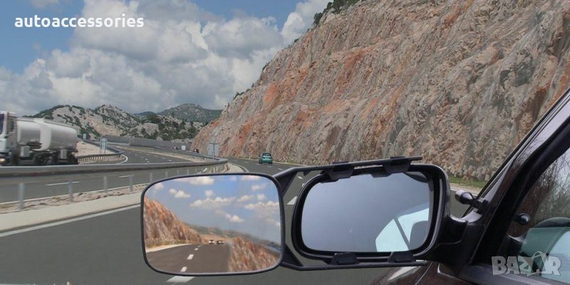 3000053985 Допълнително огледало Caravan за теглене на ремарке,каравана 61453, снимка 1