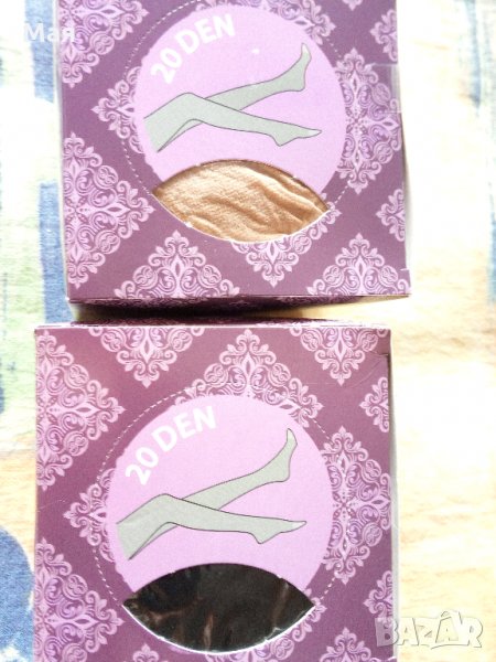 Дамски чорапогащници, 20 DEN, размер 40/42, 5 бр. в кутия, бежово или черно, Цена : 6 лв./кутия, снимка 1