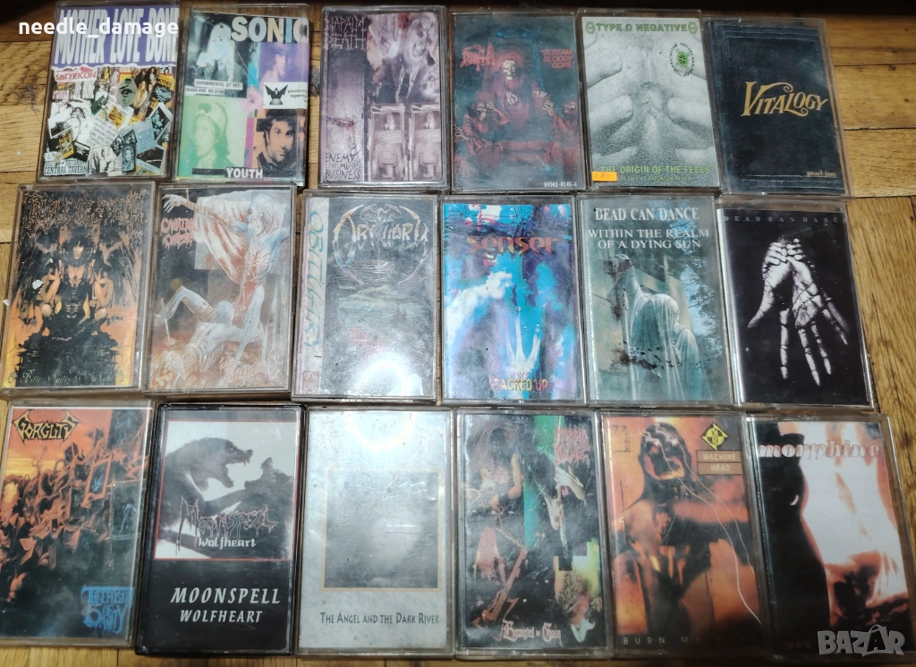 касети с дет, блек, дуум, рап метъл, алтърнатив, снимка 1