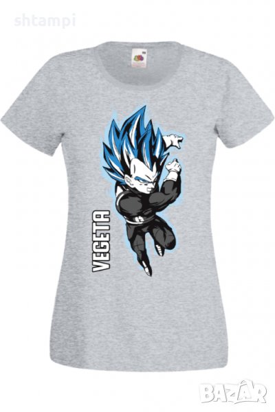 Дамска тениска Аниме Манга Dragon Ball Z Vegeta,Анимация,игра,Празник,Повод., снимка 1