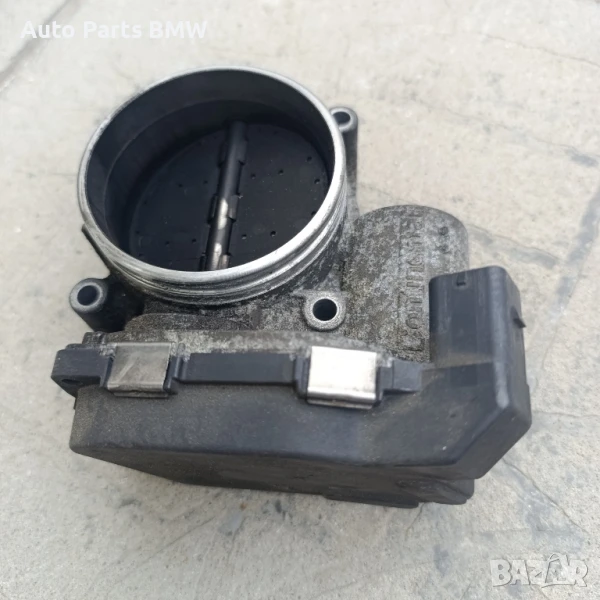 Дросел клапа BMW N53B30 N52B25 N52B30 Е60 Е61 E70 Е90 Е91 E92 F10 325i 330i 523i 525i 530i 630i 730i, снимка 1