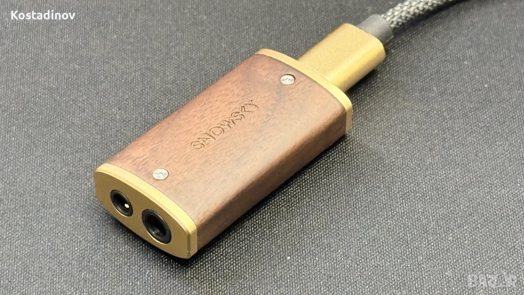 Дак и слушалков усилвател Fiio DAC Headphone Amp SnowSky Melody, снимка 1