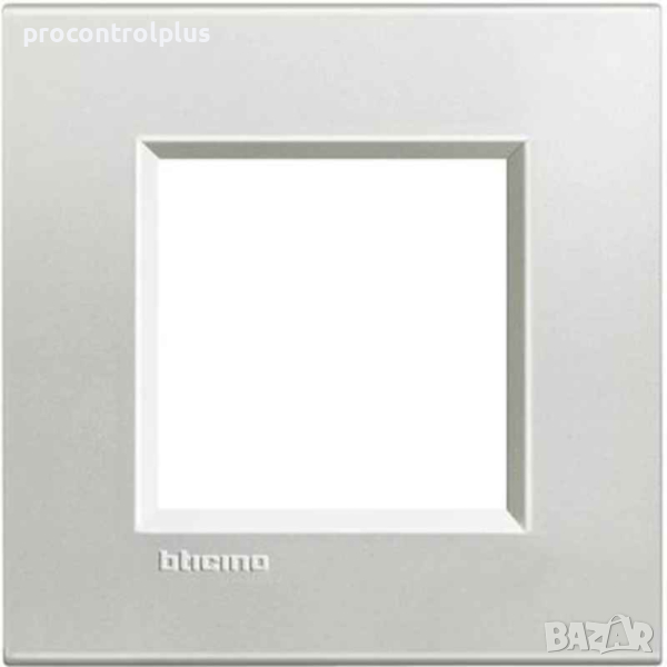 Продавам Рамка 2М Square Silver (AG) bticino Livinglight, снимка 1