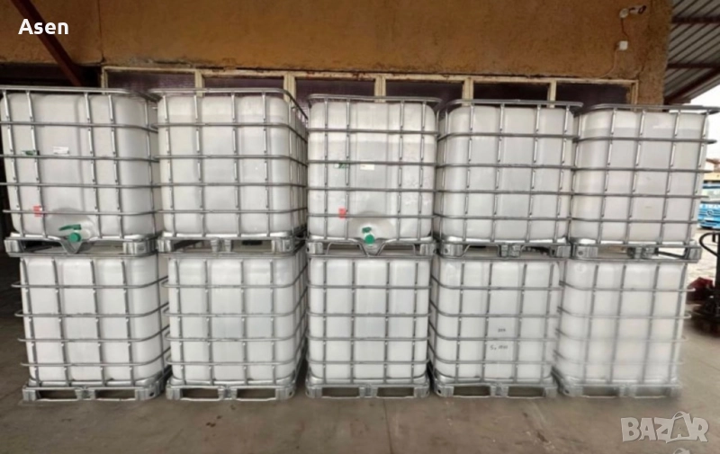 Варели бидони цистерни 1000 литра ЧИСТИ , снимка 1