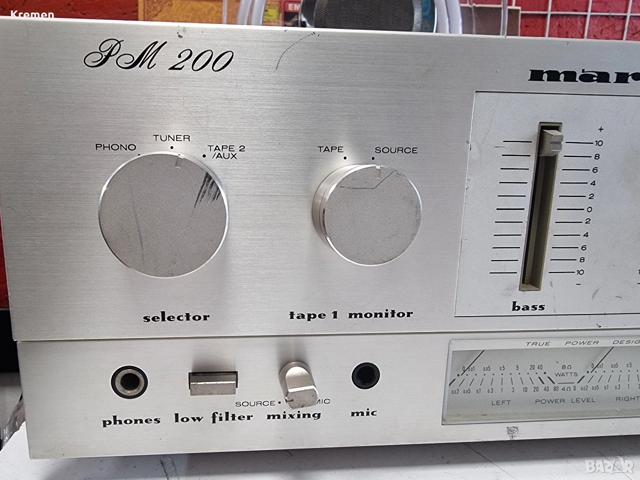 Усилвател MARANTZ PM-200, снимка 1