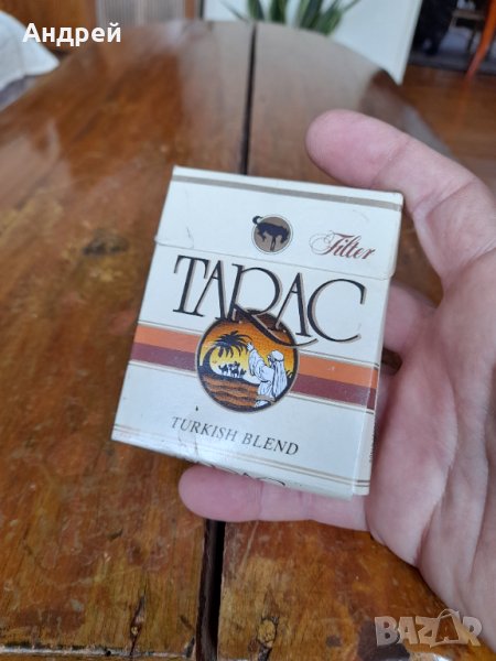 Стара кутия от цигари Tarak, снимка 1