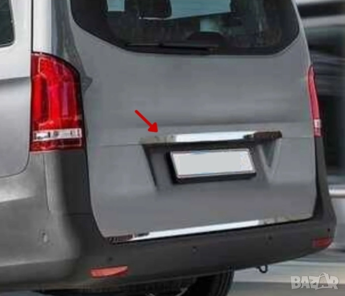 хром огледала хром лайсна vito viano, снимка 1