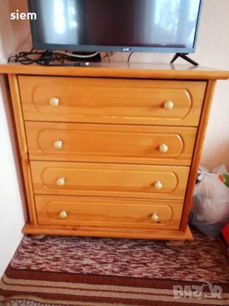 Скрин-Естествена дървесина, снимка 1