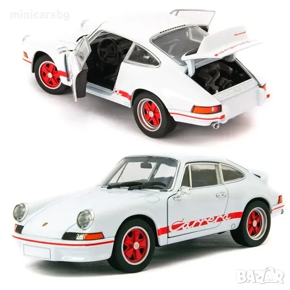1:24 Метални колички: Porsche 911 Carrera RS 2.7, снимка 1