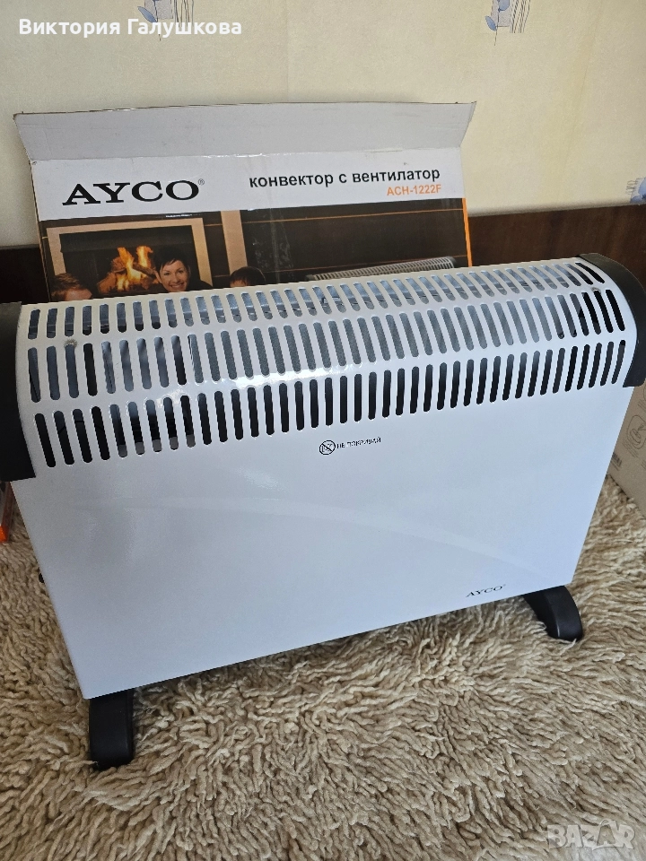 Конвектор с вентилатор, снимка 1