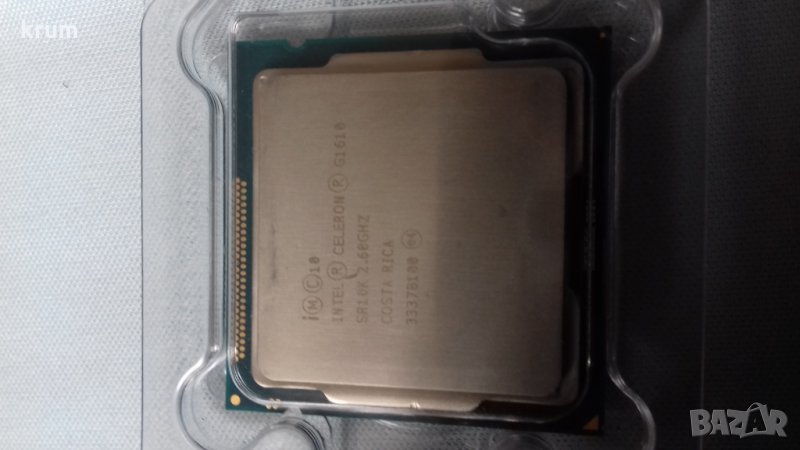 Двуядрен процесор Intel  celeron G1610 сокет 1155  и e6550 coket 775, снимка 1