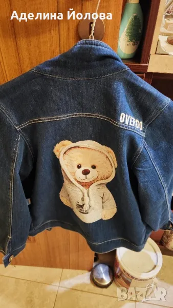 дънкено яке Киндер ленд , снимка 1