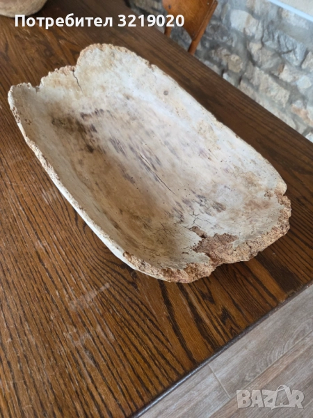 Нощви, дървено корито, снимка 1