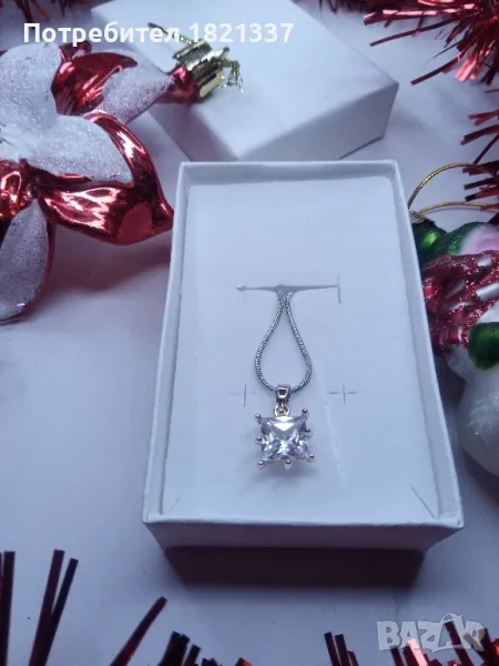 Колие с кристал , снимка 1