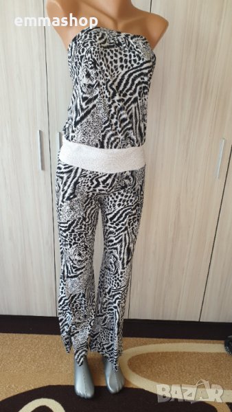 Атрактивен елегантен дамски гащеризон. Размер S-M. , снимка 1