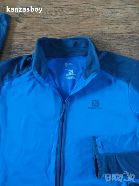 Salomon Full Zip Fleece - страхотно мъжко горнище Л, снимка 1