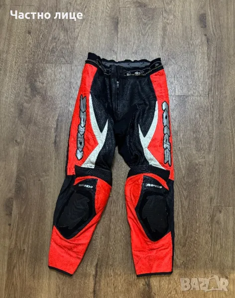 Мото кожен панталон Spidi размер 50, снимка 1