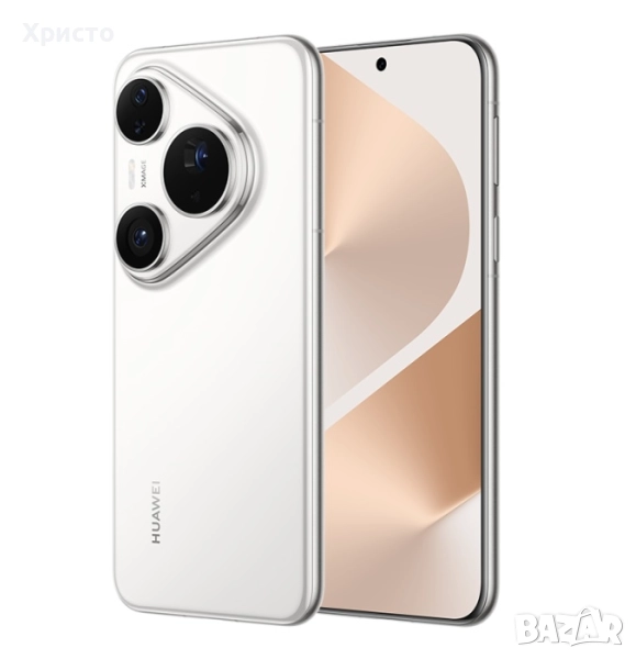 НОВ!!! Huawei Pura 80 Pro, 512GB, 12GB RAM, Glazed White, снимка 1