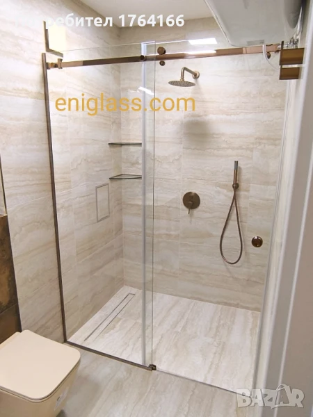 Стъклени конструкции, паравани за баня, стъклени врати, огледала., снимка 1