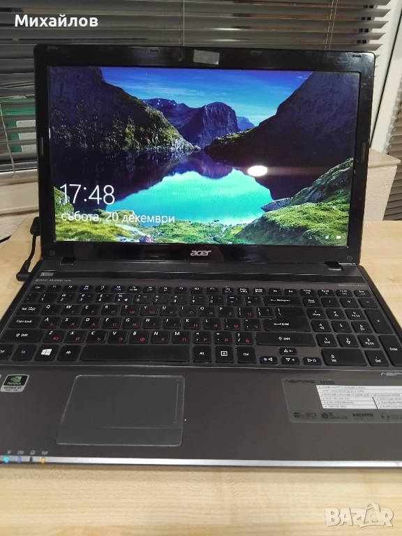 ACER ASPIRE 5755G, intel Core i7,8GB DDR 3, 1000 GB HDD, снимка 1