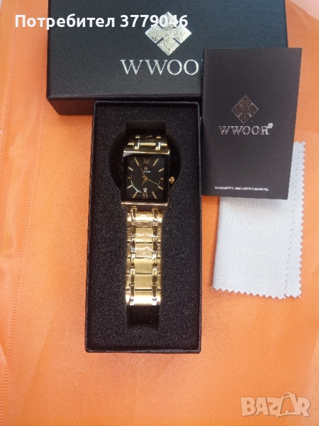 Луксозен мъжки часовник , снимка 1