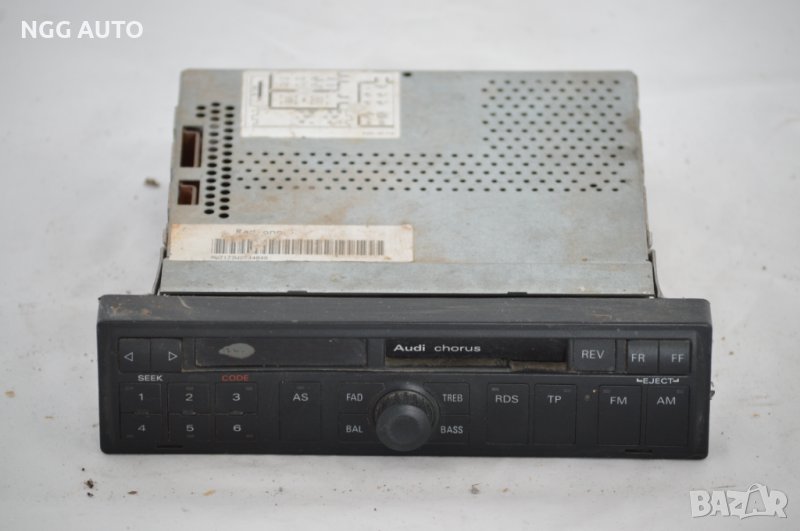 Автокасетофон за Audi A6, 4B0035152, 4B0 035 152, 7 649 243 380, 7646243380, снимка 1