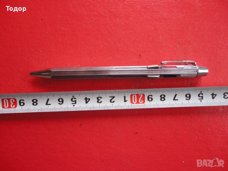 Метален четирицветен химикал химикалка Fend Germany, снимка 1