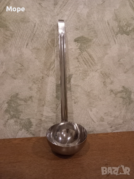 Черпак от неръждаема стомана алпака , снимка 1