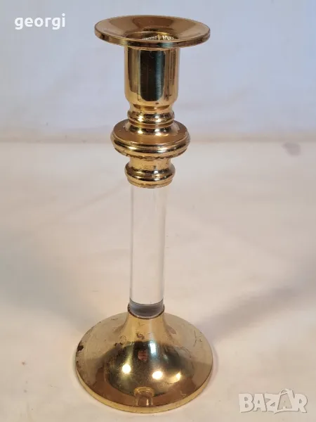 месингов свещник 7/5, снимка 1