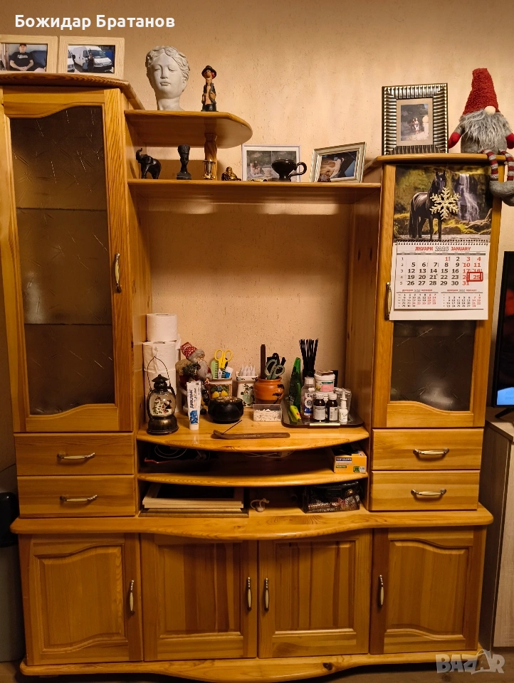pine wall unit, снимка 1
