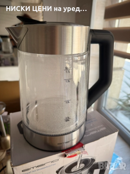 Стъклена кана Severin 1L, 220W, снимка 1