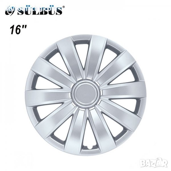 Комплект тасове Automat 421, Тасове за автомобил 16 цола, Сив, 4 броя, снимка 1