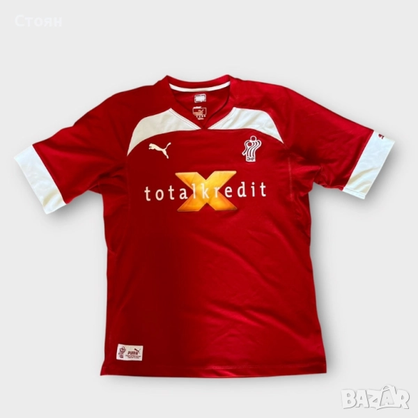 Puma Denmark DHF Football Jersey T-shirt , снимка 1
