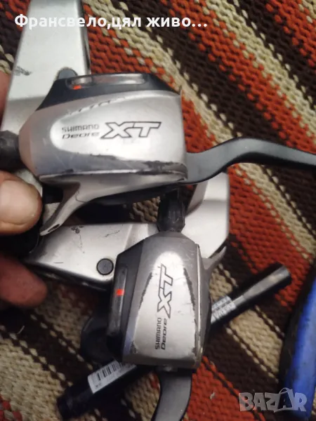 Комбинирани команди 27 скорости за велосипед колело Shimano deore xt st m 760, снимка 1