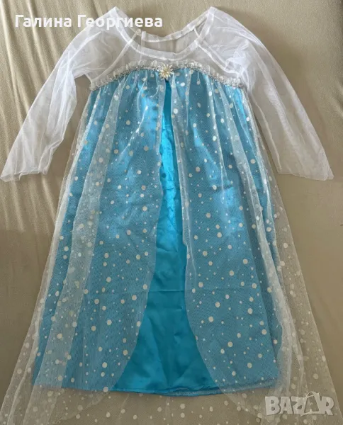 Рокля на Елза от Леденото кралство, снимка 1
