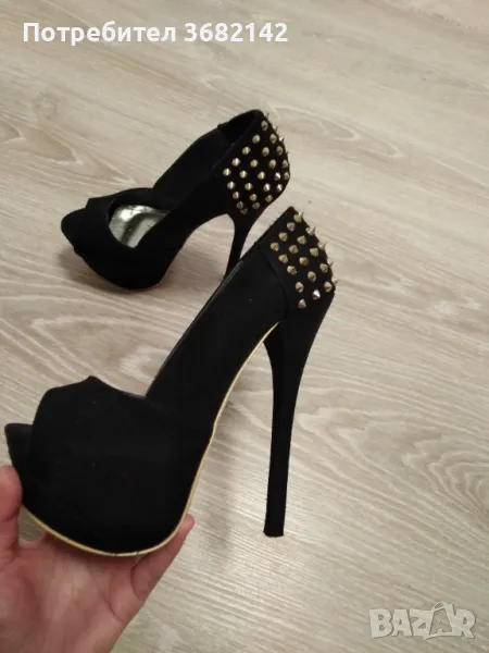 продавам дамски обувки на ток, снимка 1