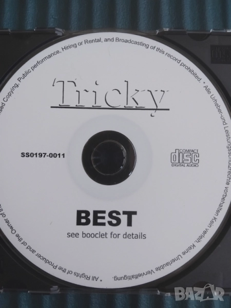 Tricky - Best - матричен диск музика, снимка 1