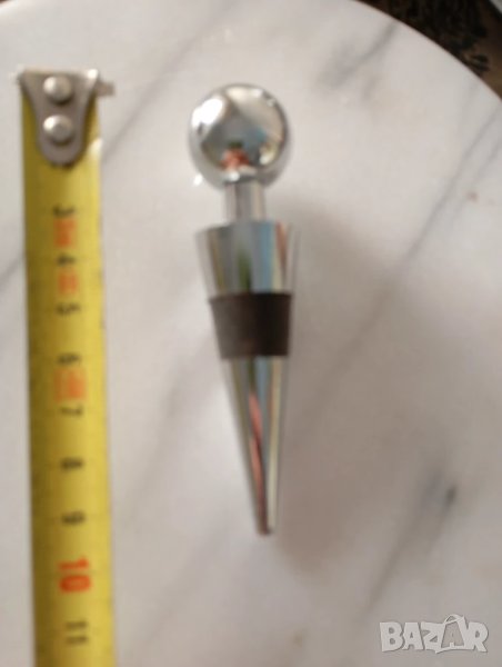 Луксозна метална запушалка,тапа, снимка 1