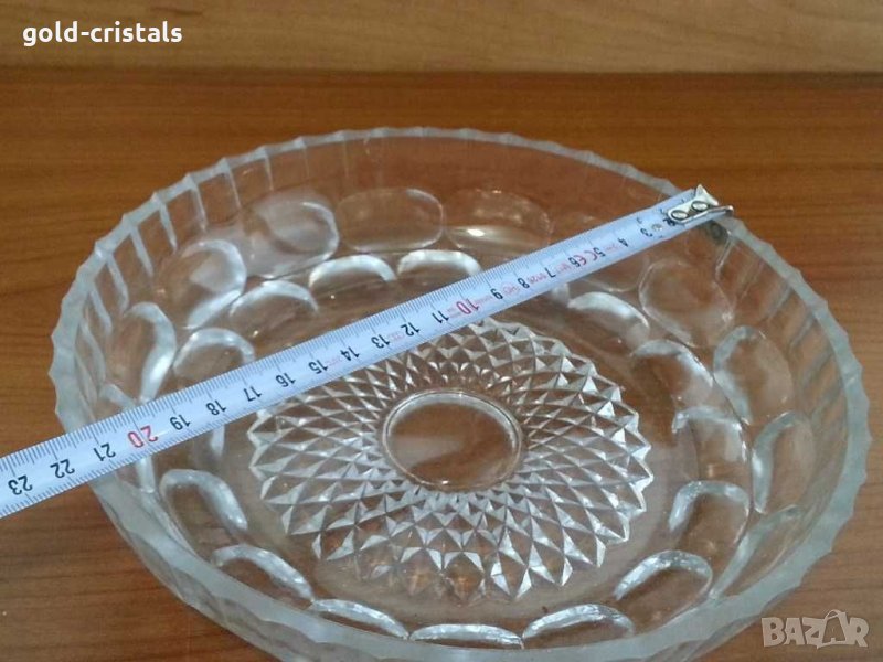 Кристална купа  фруктиера , снимка 1